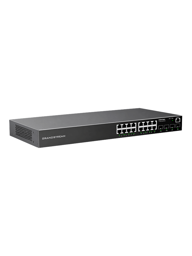 Switch Administrable Capa 2/ 16 Puertos Gigabit/ 4 Puertos Uplink SFP/ Compatible con Administración a través de GWN Cloud/ Conmutación de Hasta 40 Gbps — GRANDSTREAM — Switches - vista 2