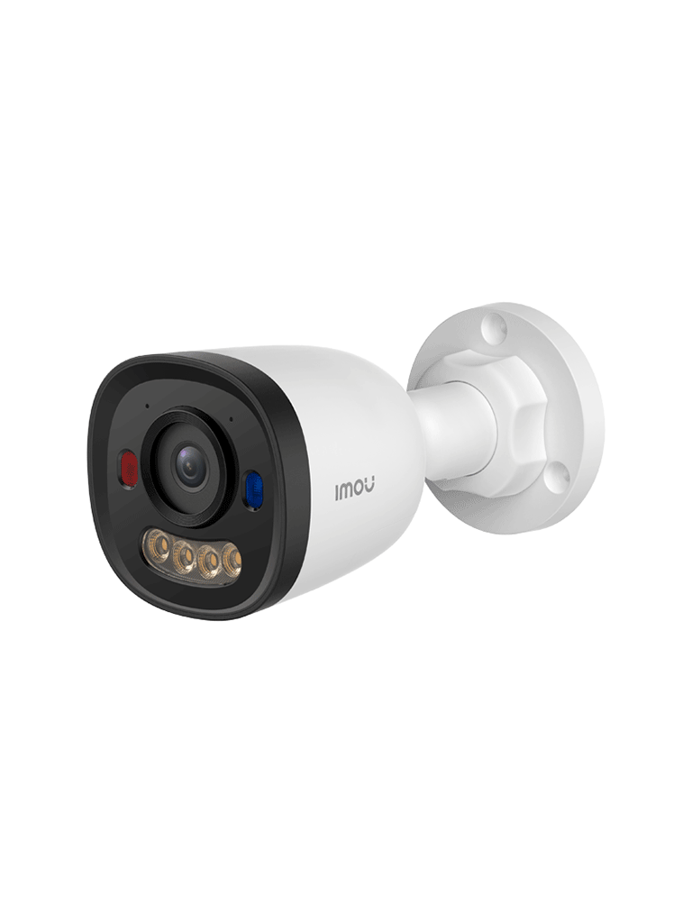 Cámara Bullet IP 4MP/ Lente 2.8mm/ Audio Bidireccional/ Aurora Visión Nocturna/ Detección Humanos y Vehículos / Soporta MicroSD de Hasta 512Gb/ AOR mode / IR 30 Mts/ Para Exterior — IMOU POE — Bullet - vista 2