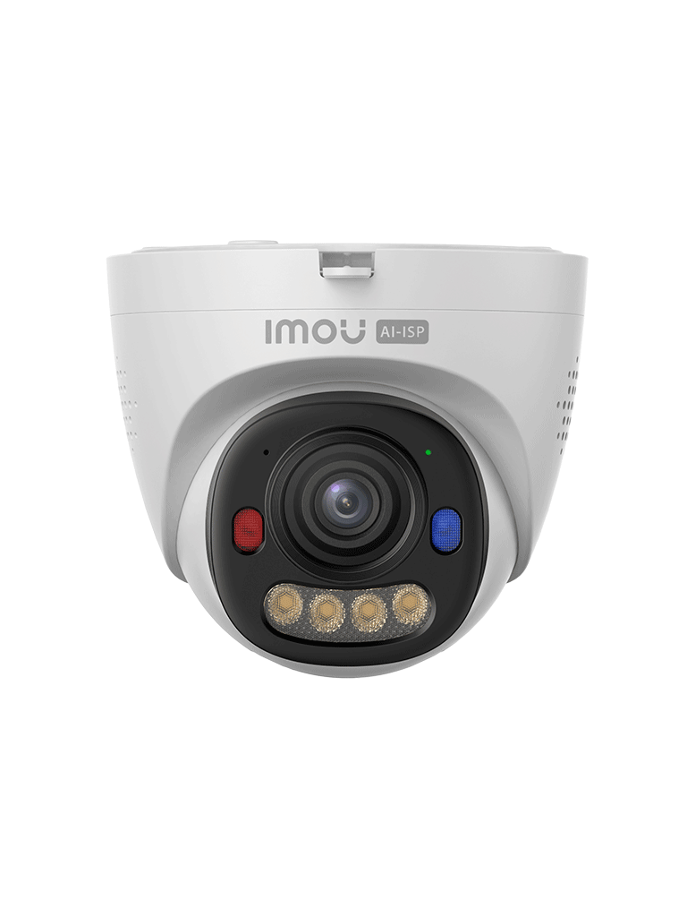 Cámara Domo IP 6MP/ Lente 2.8mm/ Audio Bidireccional/ Aurora Smart Color/ Luz de Advertencia Roja & Azul/ IP67 /25 Mts IR / Soporta Micro SD Hasta 512GB/ AOR MODE — IMOU POE — Domo / Eyeball / Turret - vista 2