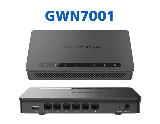 Router Gigabit VPN / Balanceador de Cargas, 6 puertos 10/100/1000 Mbps WAN/LAN, 30,000 sesiones NAT, Compatible con GWN Cloud, Amplias Funcionas de Firewall — GRANDSTREAM — Equipos - vista 4