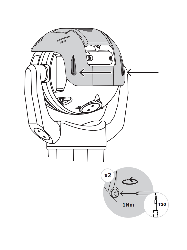 Parasol para MIC 7100i Bosch — BOSCH — Cajas de Conexión y Soportes para Cámara - vista 5