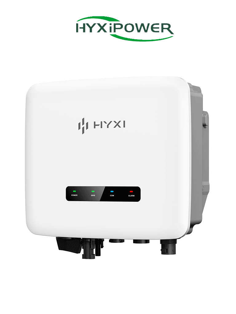 HYXIPOWER HYX-S3K6-S2 - Inversor de Cadena Serie EcoSavvy Residencial Potencia de Salida 3600W Protección contra sobretensión tipo II Indice de Protec...
