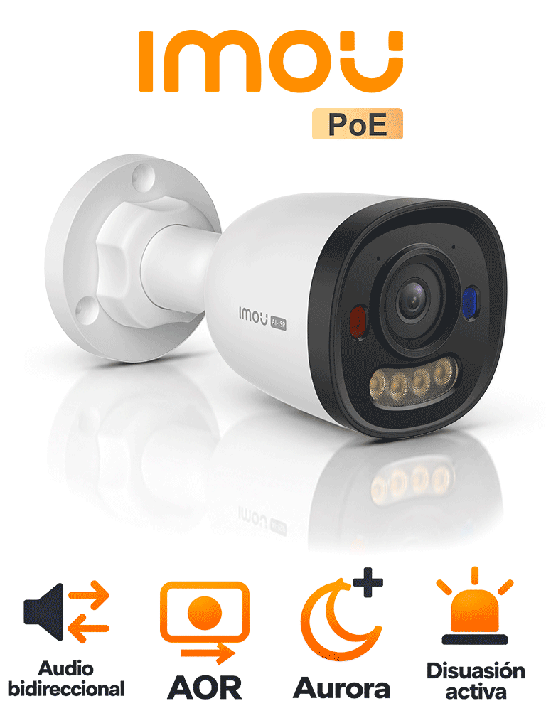 Cámara Bullet IP 4MP Imou