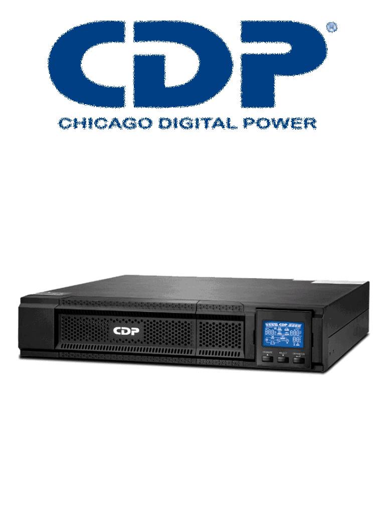 CDP UPO11-1 RT -UPS/ 1KVA/ 1000VA / 900 Watts/ Rack-torre/ Salidas Programables/ Pantalla LCD 