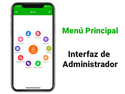 Interfaz Administrador