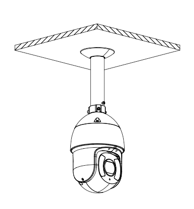 DAHUA DH-SD6CE445GB-HNR PTZ IP de 4MP / Starlight./ Zoom ópt